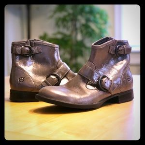 Born zip up ankle boots